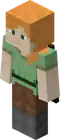 Alex wearing the MINECON 2016 cape in the Minecon 2015 Skin Pack and MINECON 2016 Skin Pack.