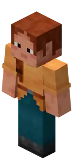 Ari (classic) JE1.png: Infobox image for Player the entity in Minecraft