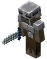 Armored Husk2.png: Infobox image for Husk the dungeons entity in Minecraft
