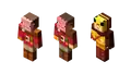 Skins from the Builders & Biomes skin pack.