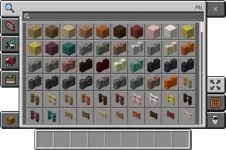 BECreativeInventory (Pocket).png: Infobox image for Creative inventory the infobox in Minecraft