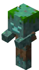 Baby Drowned JE1.png: Infobox image for Drowned the entity in Minecraft