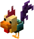 Baby Fancy Chicken.png: Infobox image for Fancy Chicken the dungeons entity in Minecraft