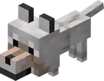 Tamed Baby Wolf.png: Infobox image for Wolf the entity in Minecraft