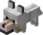 Baby Wolf.png: Infobox image for Wolf the entity in Minecraft