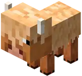 Baby Wooly Cow.png: Infobox image for Baby Wooly Cow the dungeons entity in Minecraft