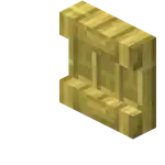 Bamboo Shelf.png: Infobox image for Shelf the block in Minecraft