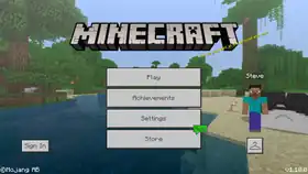 Bedrock 1.10.0.png: Infobox image for v1.10.0 the version in Minecraft