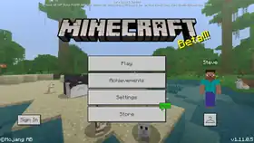 Bedrock 1.11.0.5.png: Infobox image for beta 1.11.0.5 the version in Minecraft