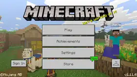 Bedrock 1.11.4.png: Infobox image for v1.11.4 the version in Minecraft