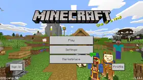 Bedrock 1.13.1.png: Infobox image for v1.13.1 the version in Minecraft