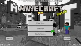 Bedrock 1.16.210.53.png: Infobox image for beta 1.16.210.53 the version in Minecraft