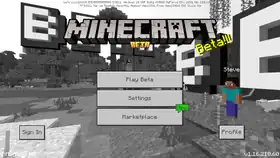 Bedrock 1.16.210.60.png: Infobox image for beta 1.16.210.60 the version in Minecraft