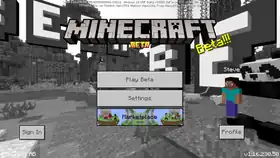 Bedrock 1.16.230.50.png: Infobox image for beta 1.16.230.50 the version in Minecraft