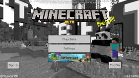 Bedrock 1.17.0.52.png: Infobox image for beta 1.17.0.52 the version in Minecraft