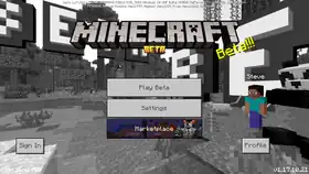 Bedrock 1.17.10.21.png: Infobox image for beta 1.17.10.21 the version in Minecraft