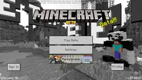 Bedrock 1.17.20.23.png: Infobox image for beta 1.17.20.23 the version in Minecraft