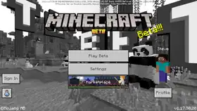Bedrock 1.17.30.20.png: Infobox image for beta 1.17.30.20 the version in Minecraft