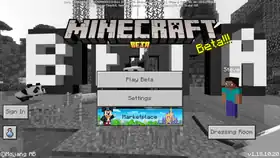 Bedrock 1.18.10.20.png: Infobox image for beta 1.18.10.20 the version in Minecraft