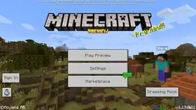 Bedrock 1.19.0.21.png: Infobox image for Preview 1.19.0.21 the version in Minecraft