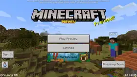 Bedrock 1.19.0.35.png: Infobox image for Preview 1.19.0.35 the version in Minecraft