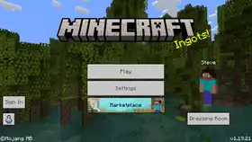Bedrock 1.19.21.png: Infobox image for v1.19.21 the version in Minecraft