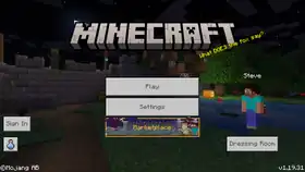 Bedrock 1.19.31 (Halloween 2022).png: Infobox image for v1.19.31 the version in Minecraft