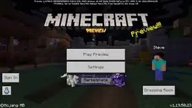 Bedrock 1.19.50.23.png: Infobox image for Preview 1.19.50.23 the version in Minecraft