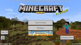 Bedrock 1.19.60.25.png: Infobox image for Preview 1.19.60.25 the version in Minecraft