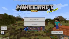 Bedrock 1.19.70.24.png: Infobox image for Preview 1.19.70.24 the version in Minecraft