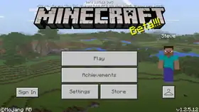 Bedrock 1.2.5.12.png: Infobox image for beta 1.2.5.12 the version in Minecraft
