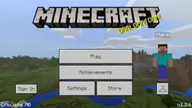 Bedrock 1.2.6.png: Infobox image for v1.2.6 the version in Minecraft