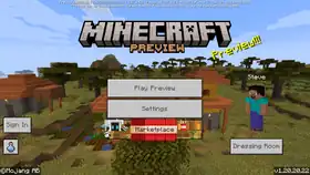 Bedrock 1.20.20.22.png: Infobox image for Preview 1.20.20.22 the version in Minecraft