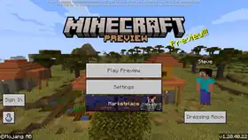 Bedrock 1.20.40.22.png: Infobox image for Preview 1.20.40.22 the version in Minecraft