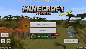 Bedrock 1.20.60.24.png: Infobox image for Preview 1.20.60.24 the version in Minecraft