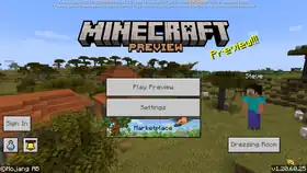 Bedrock 1.20.60.25.png: Infobox image for Preview 1.20.60.25 the version in Minecraft