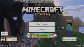 Bedrock 1.21.110.22.png: Infobox image for Preview 1.21.110.22 the version in Minecraft