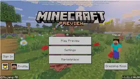 Bedrock 1.21.130.20.png: Infobox image for Preview 1.21.130.20 the version in Minecraft