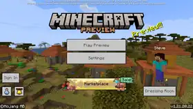 Bedrock 1.21.20.22.png: Infobox image for Preview 1.21.20.22 the version in Minecraft