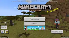 Bedrock 1.21.30.23.png: Infobox image for Preview 1.21.30.23 the version in Minecraft