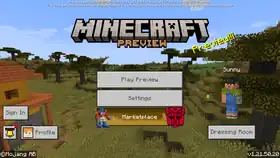 Bedrock 1.21.50.20.png: Infobox image for Preview 1.21.50.20 the version in Minecraft