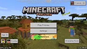 Bedrock 1.21.80.22.png: Infobox image for Preview 1.21.80.22 the version in Minecraft