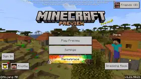 Bedrock 1.21.90.21.png: Infobox image for Preview 1.21.90.21 the version in Minecraft