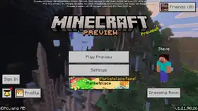 Bedrock 1.21.90.26.png: Infobox image for Preview 1.21.90.26 the version in Minecraft