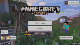 Bedrock 1.21.90.27.png: Infobox image for Preview 1.21.90.27 the version in Minecraft