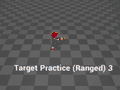 Animation for a "target practice" enchantment.