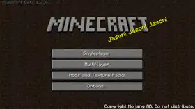 Beta 1.2_01 menu.png: Infobox image for Minecraft Beta 1.2_01 the version in Minecraft