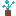 BlockSprite potted-blue-orchid.png: Sprite image for potted-blue-orchid in Minecraft