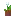 BlockSprite potted-white-tulip.png: Sprite image for potted-white-tulip in Minecraft