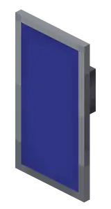 Blue Shield.png: Infobox image for Shield the item in Minecraft